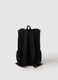 Men's black backpack with large compartments_1