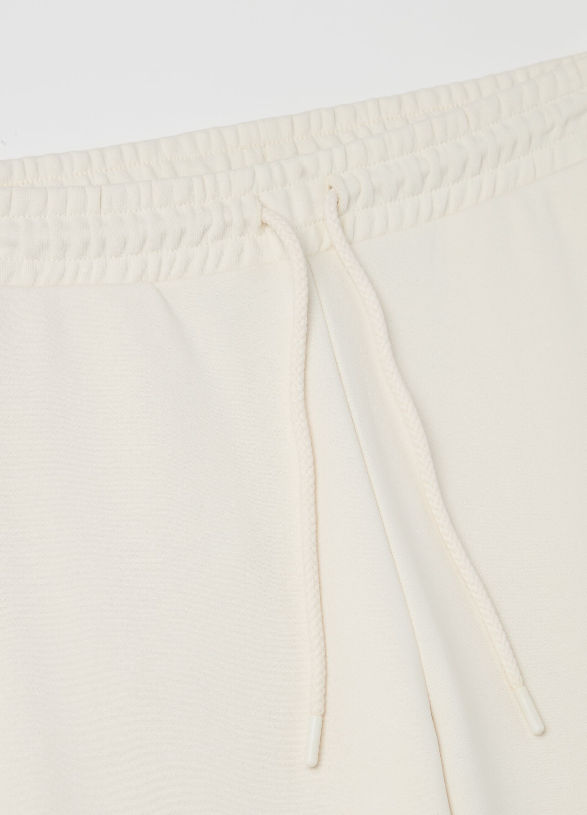 Essential straight-fit joggers with drawstring