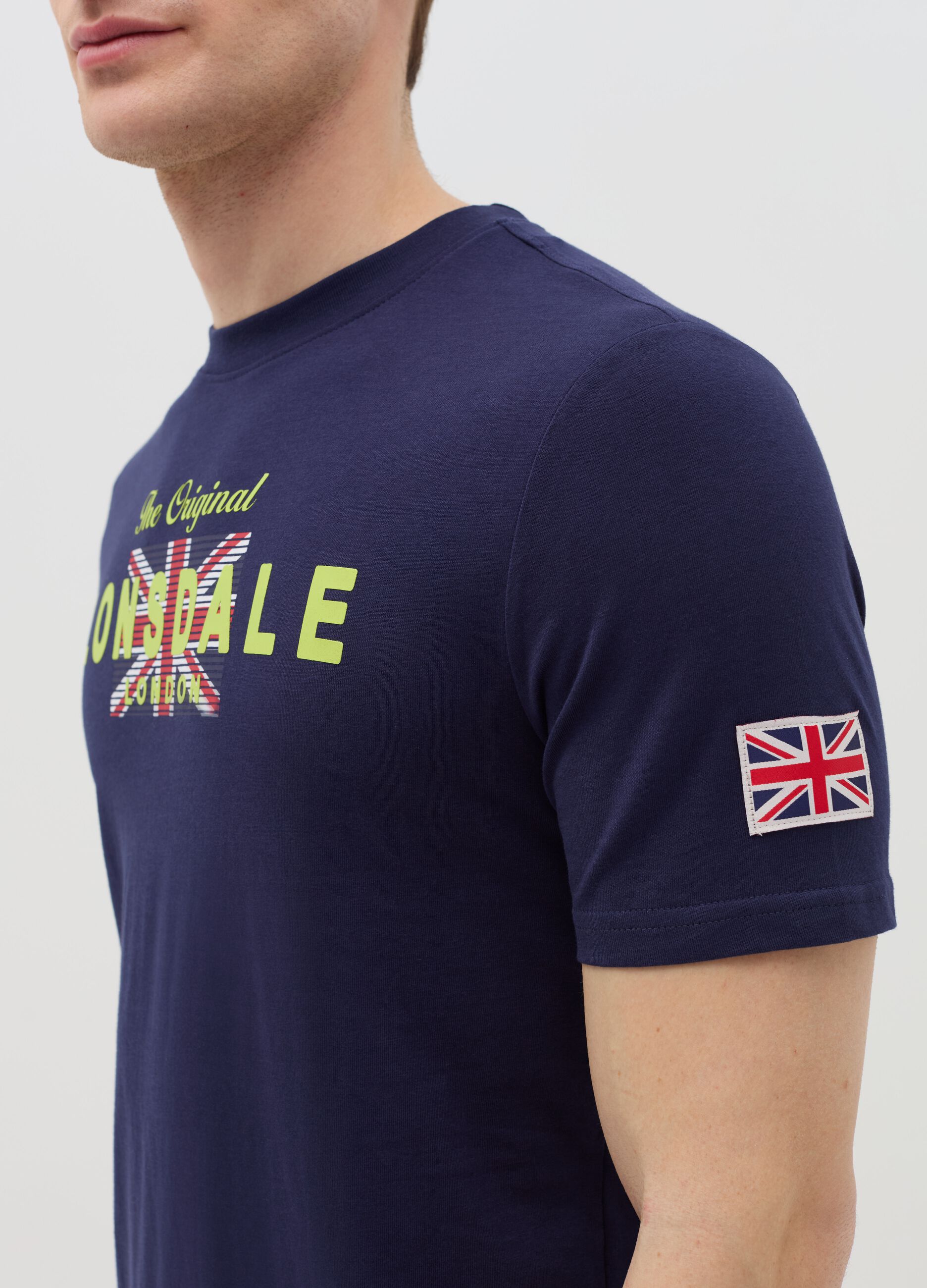 T-shirt with logo print