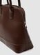 Brown handbag with zip closure_2