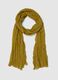 Yellow pure cotton scarf_0