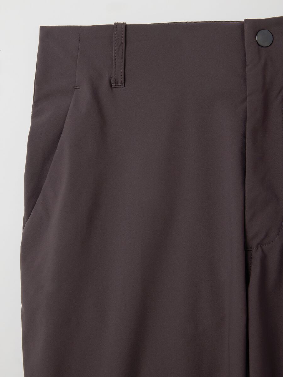Straight trousers in technical fabric ALTAVIA STUDIO_5