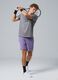 ALTAVIA COURT grey technical sports T-shirt_1