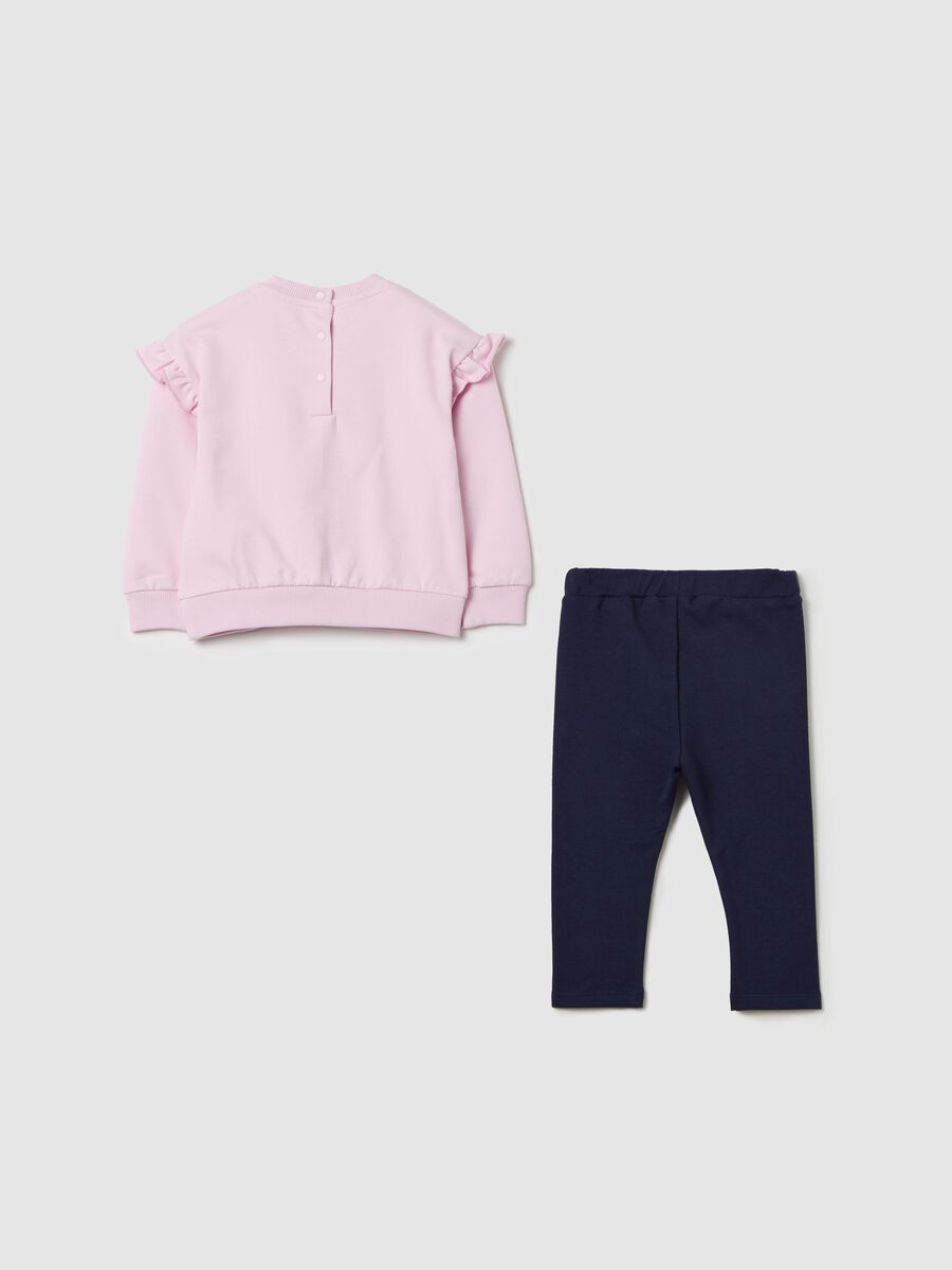 Jogging set with Daisy Duck and Minnie Mouse print_1