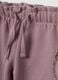Purple organic cotton trousers with elasticated waist, regular fit_3