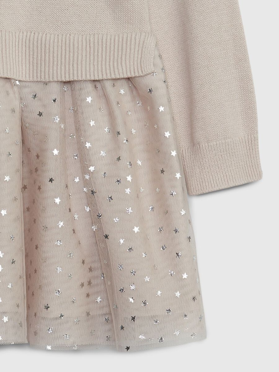 Abito combinato con gonna in tulle_2