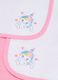 Girl's Bib and Towel Set in Multicolour Blend_3