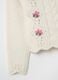 Pullover with openwork design and flowers embroidery_3