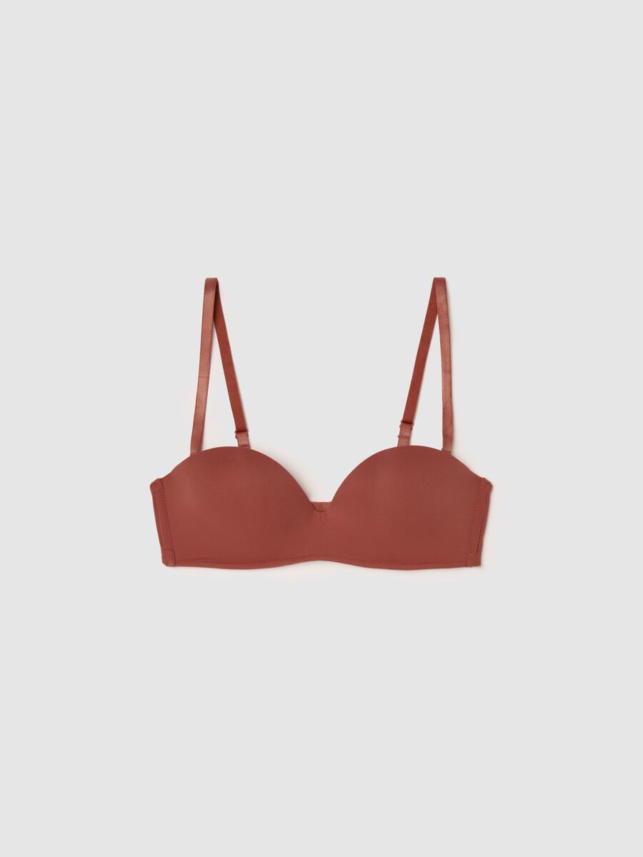 Bandeau bra with preformed cups_0
