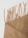 Beige Scarf with Fringe_2