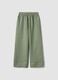 Green pure linen regular-fit trousers_4