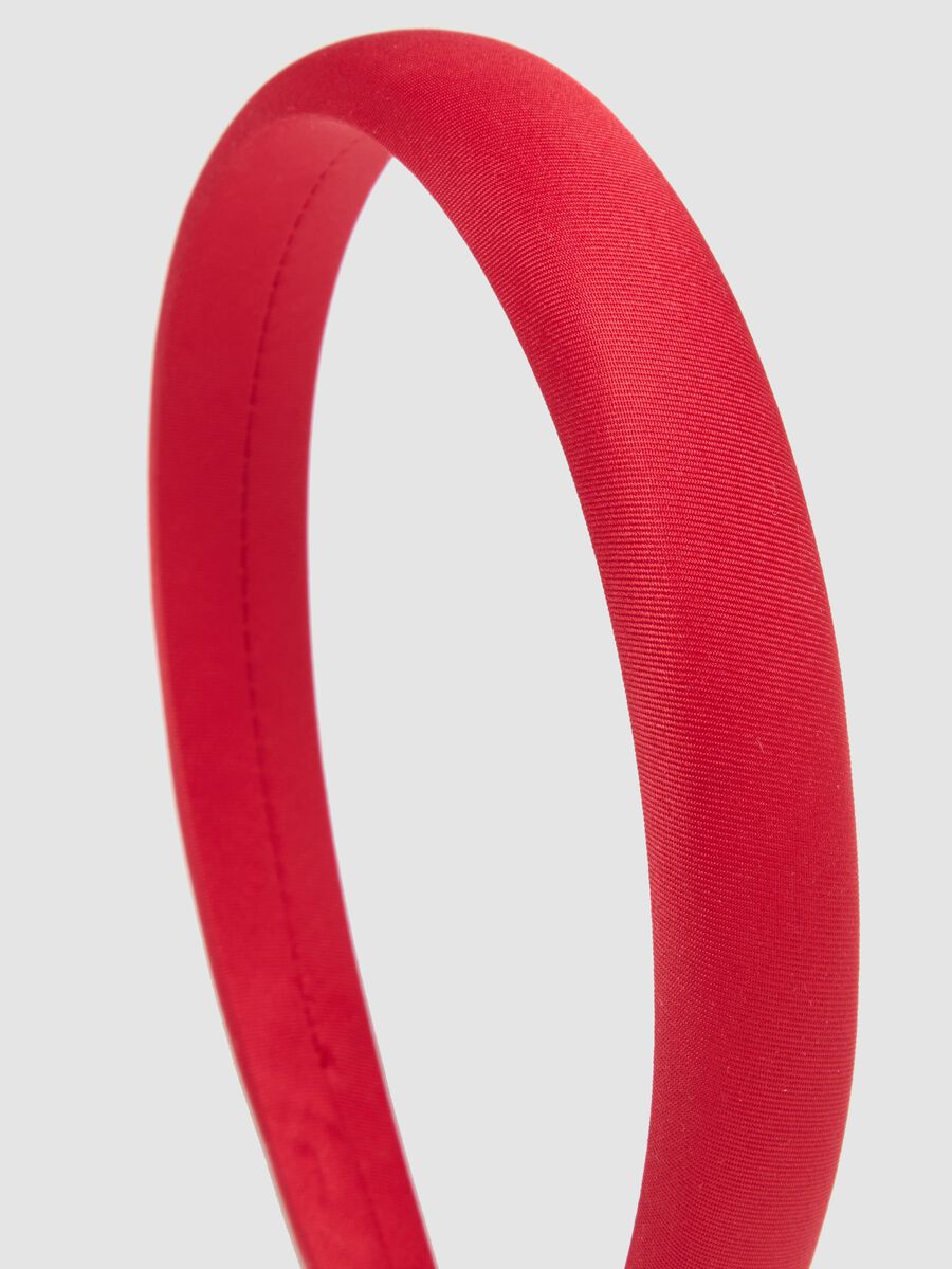 Cerchietto per capelli rosso_1