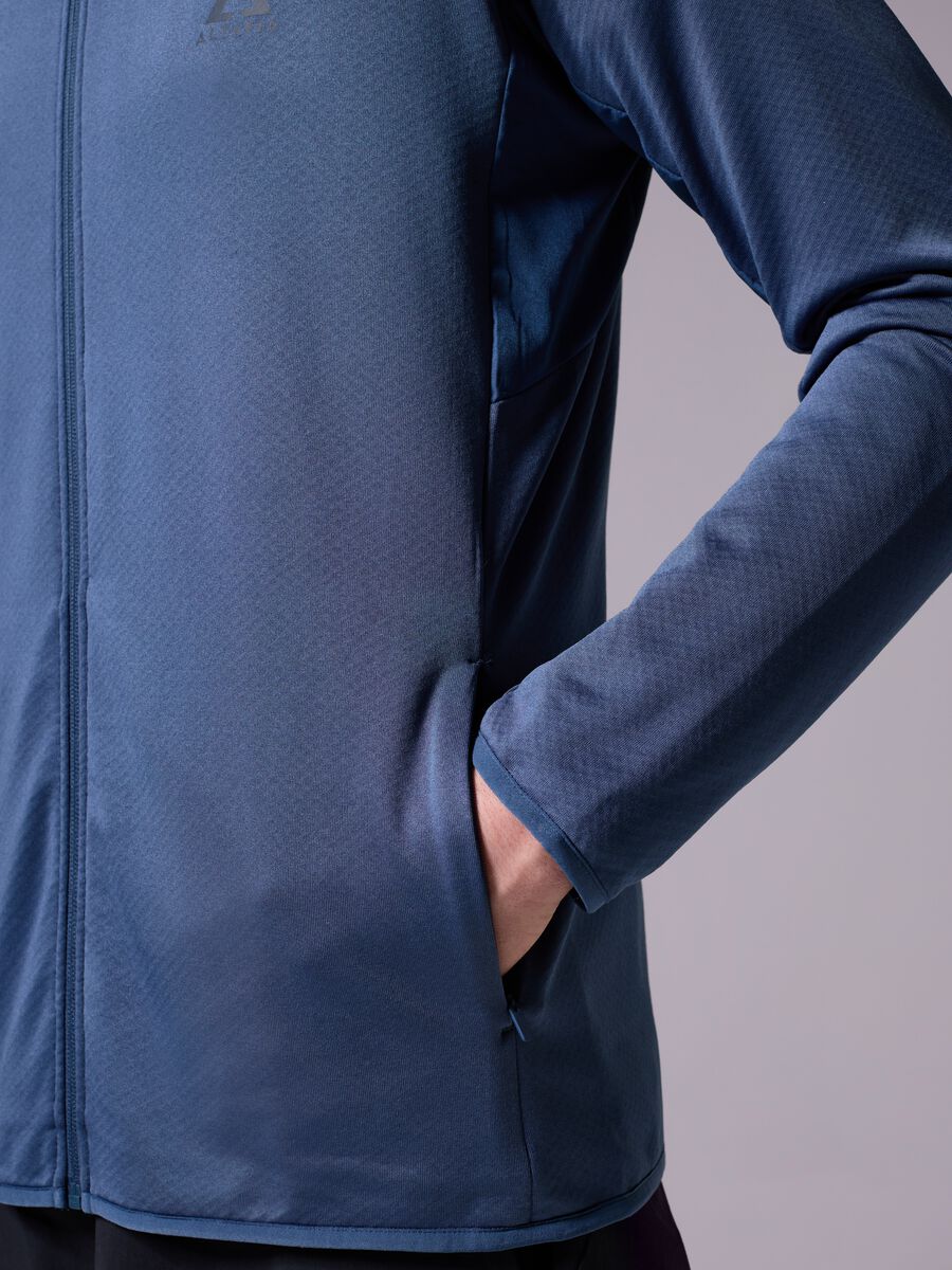 ALTAVIA WITH DEBORAH COMPAGNONI full-zip sweatshirt in technical fabric_3