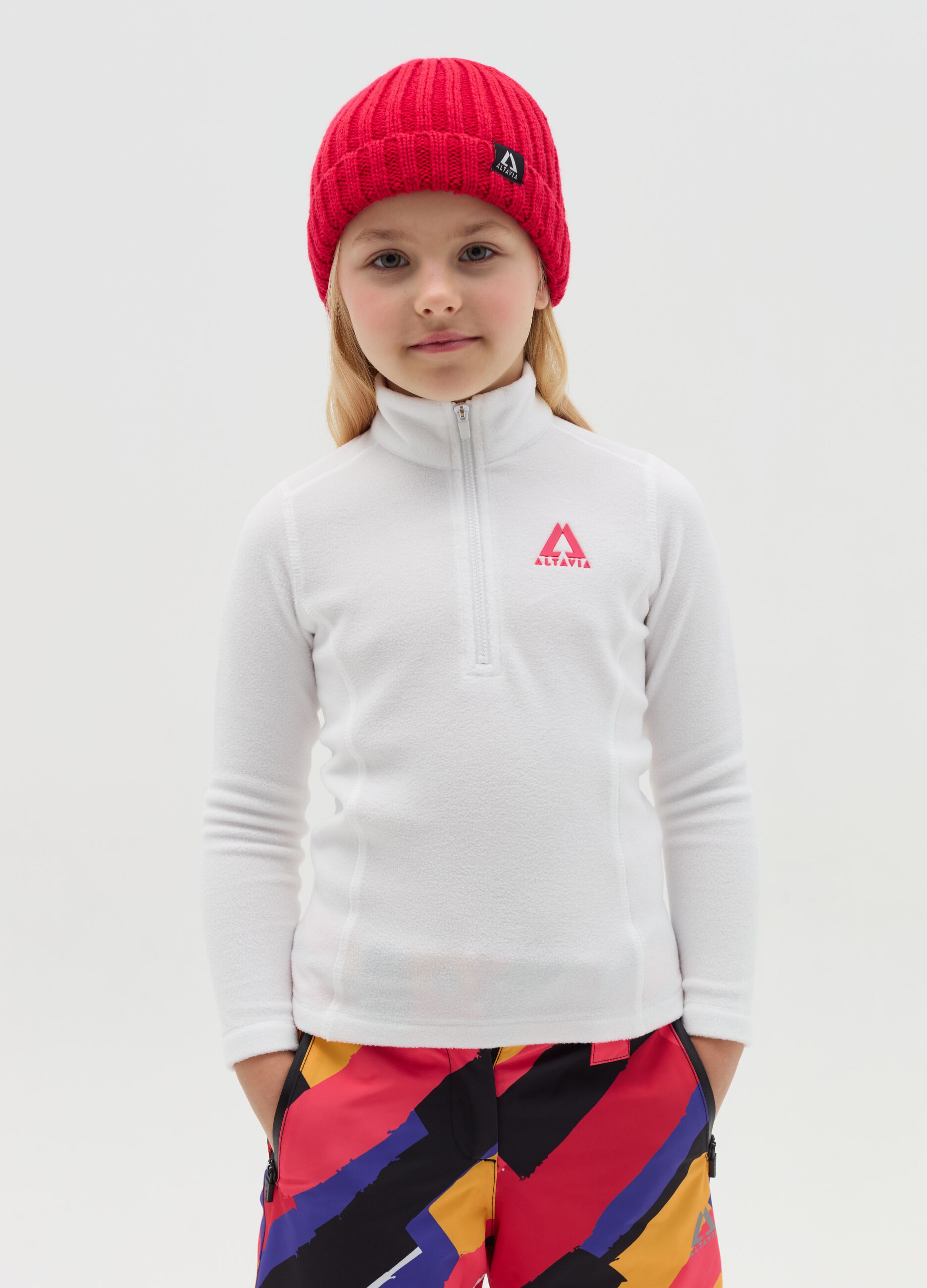 Altavia by Deborah Compagnoni half-zip fleece