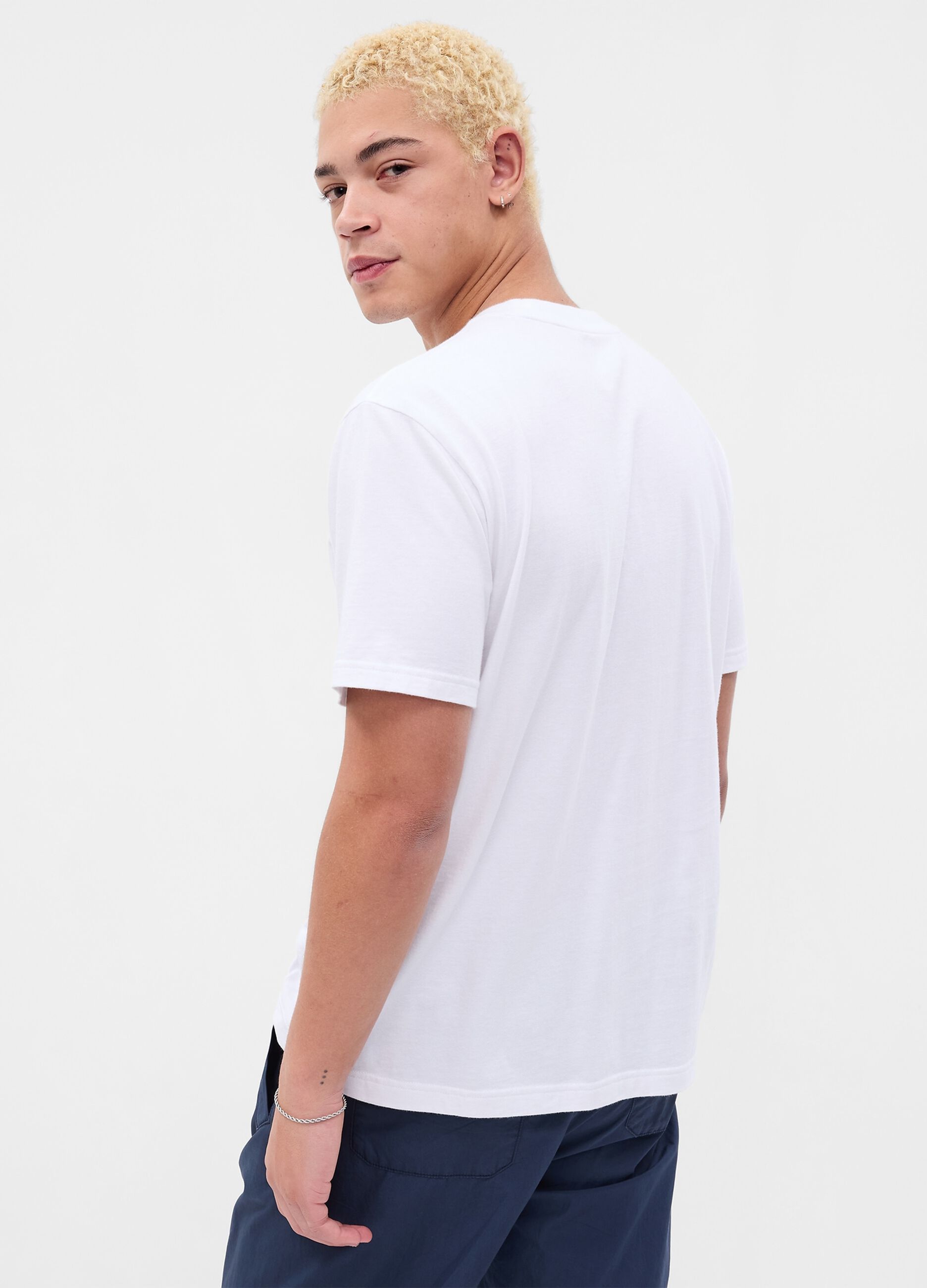 T-shirt with Athletics logo print