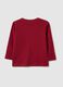 Baby pure cotton red regular fit sweater_1