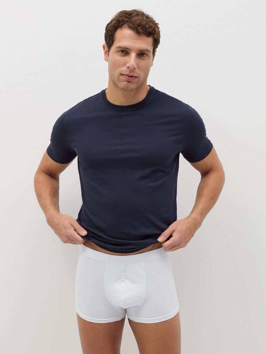 Five-pack boxers in organic cotton_0