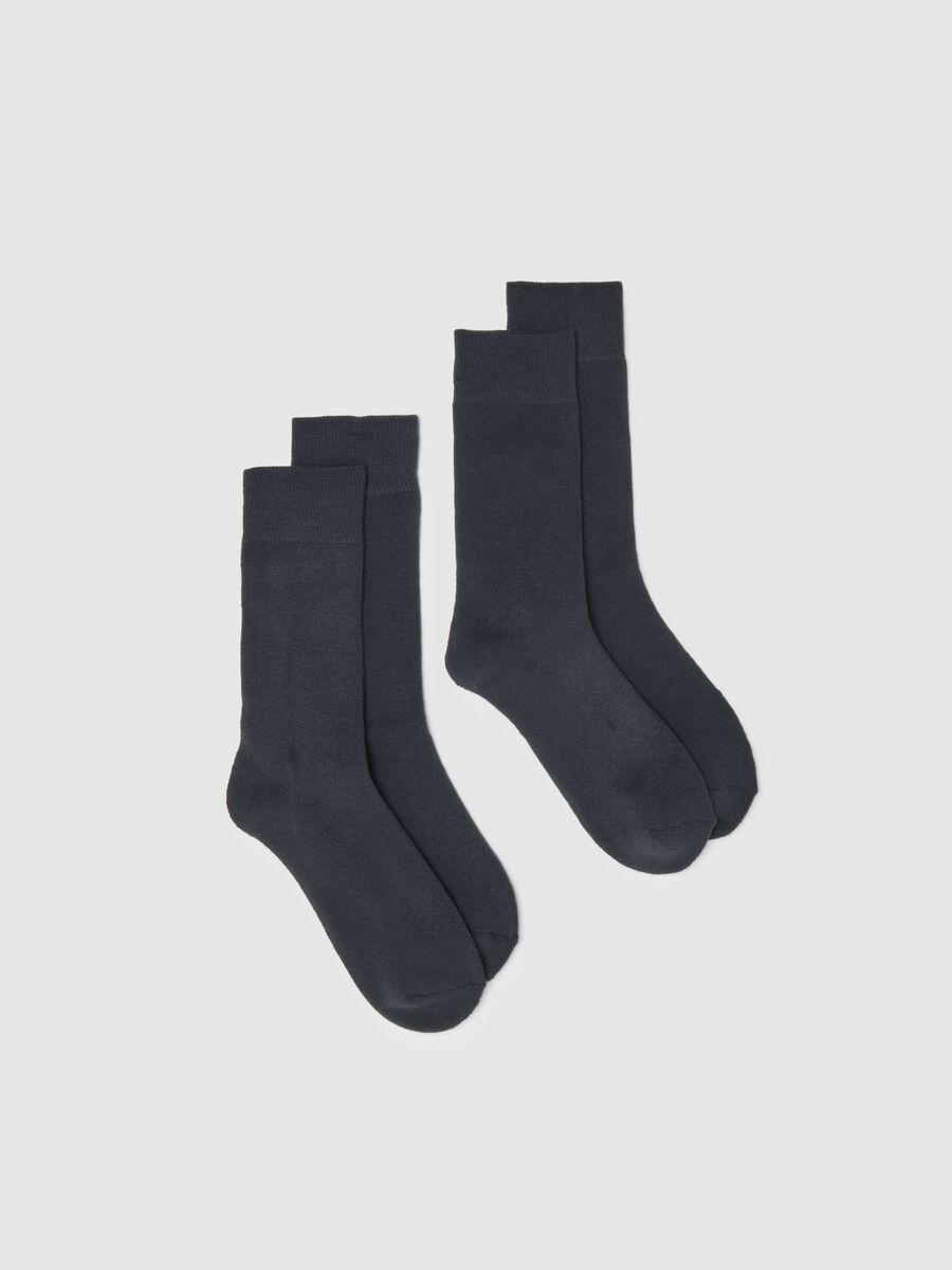 Grey Short Socks Bipack_0