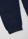 Blue children's jogger trousers made of pure cotton comfort fit_3