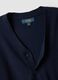 Blue Viscose-Blend V-Neck Cardigan, Regular Fit_6