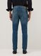 Blue Stretch Denim Skinny Fit Jeans_2