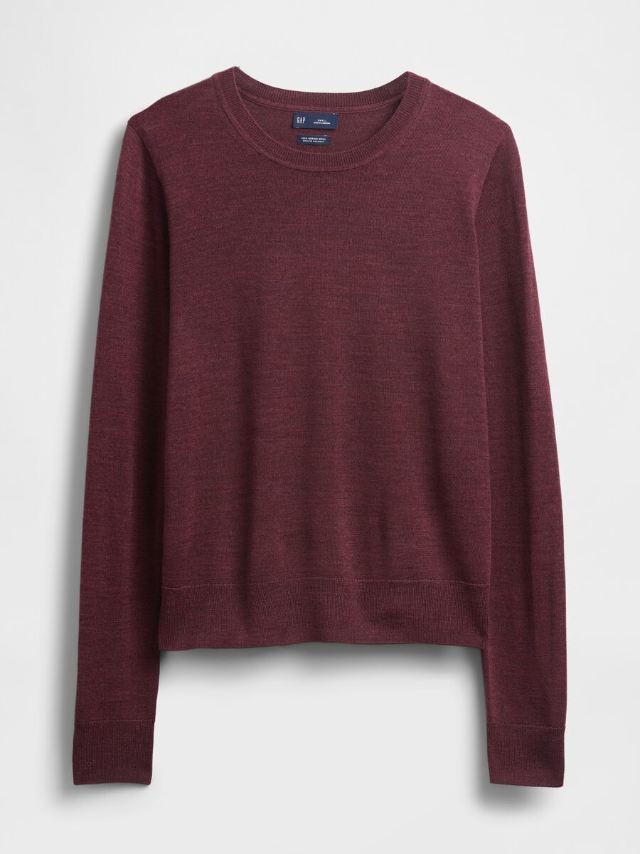 Purple pure wool jumper_4
