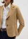 Beige Regular Fit Jacket_3
