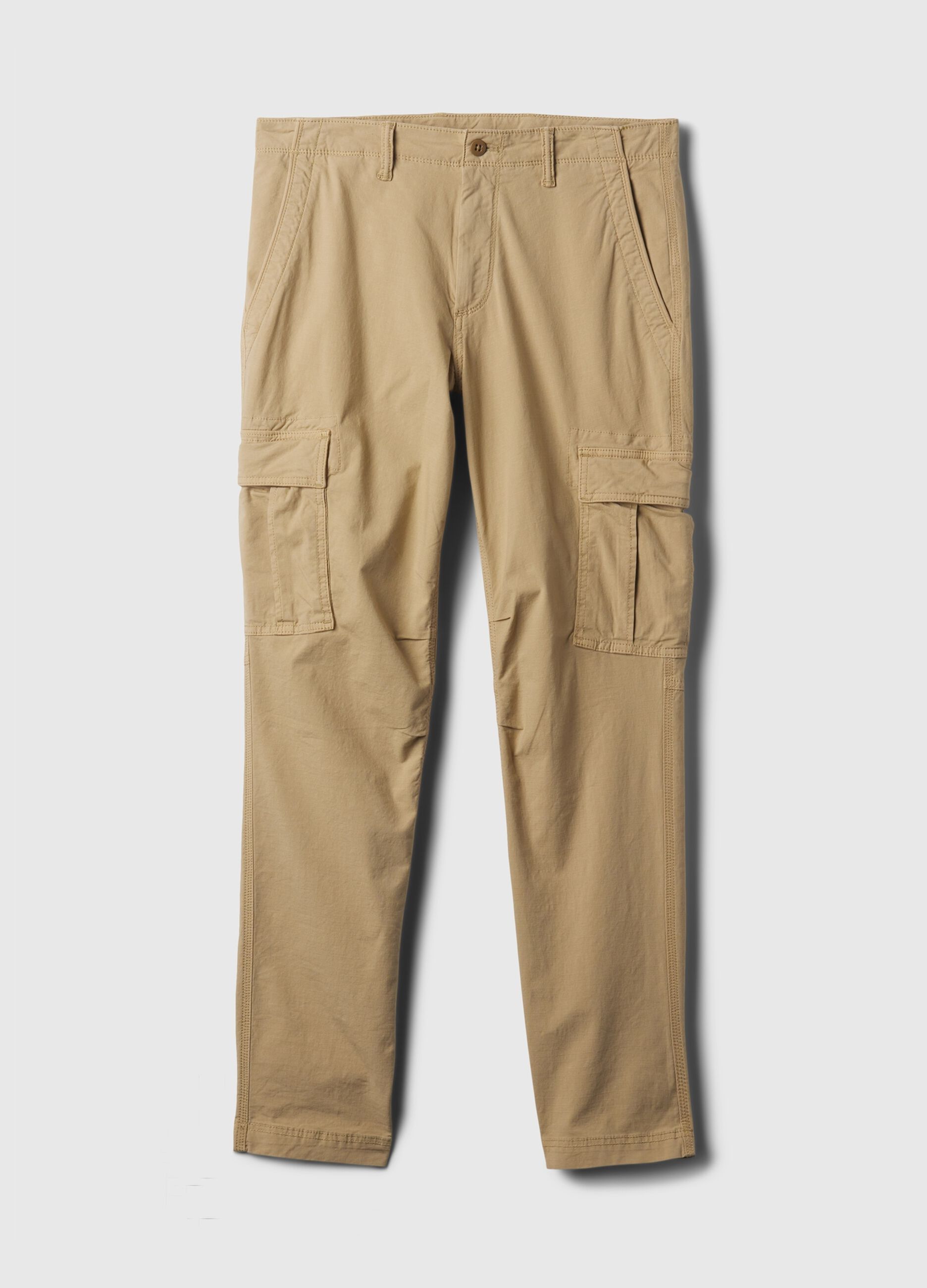 Cargo trousers in stretch cotton