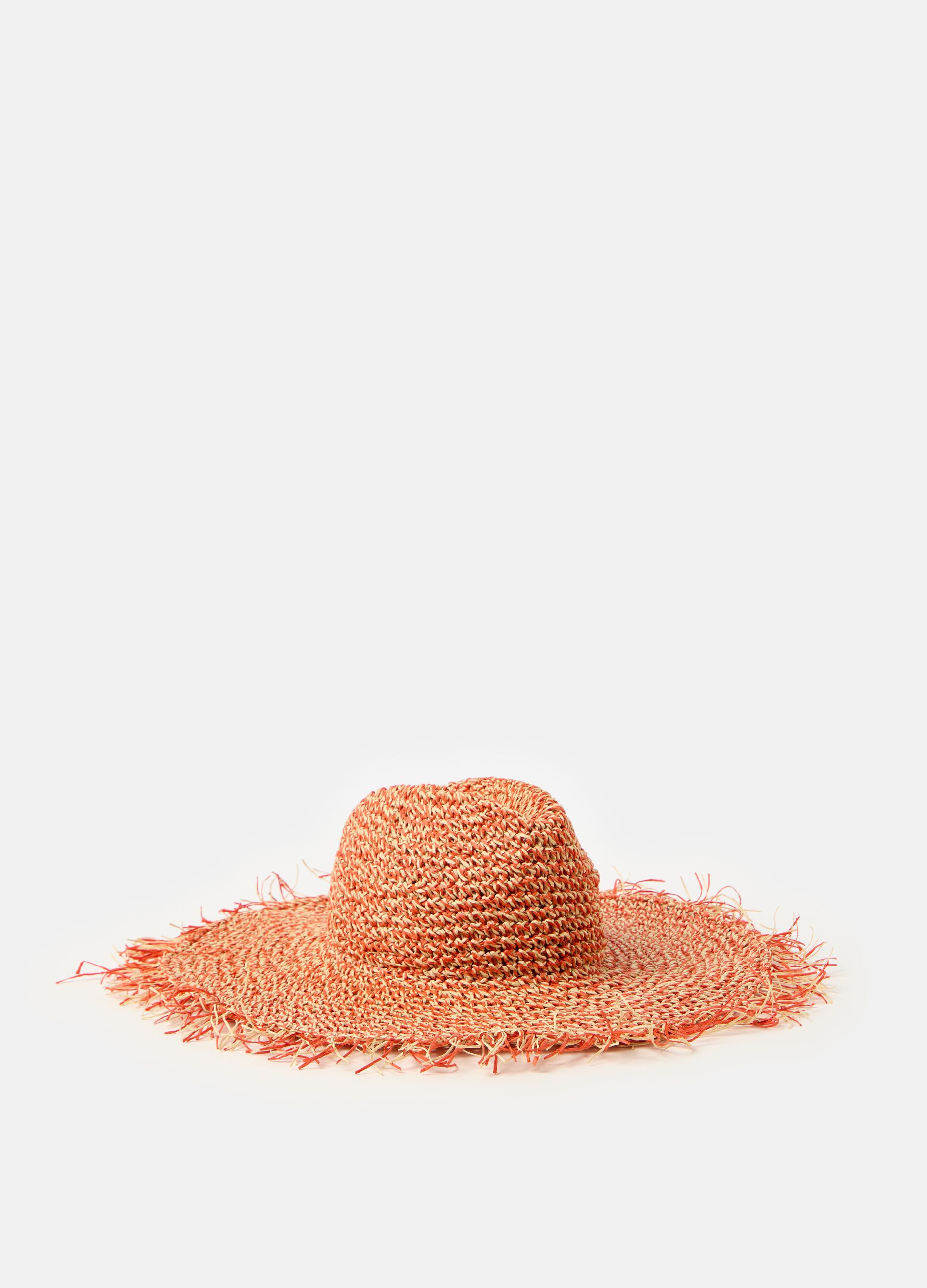 Ovs Cappello di paglia con frange