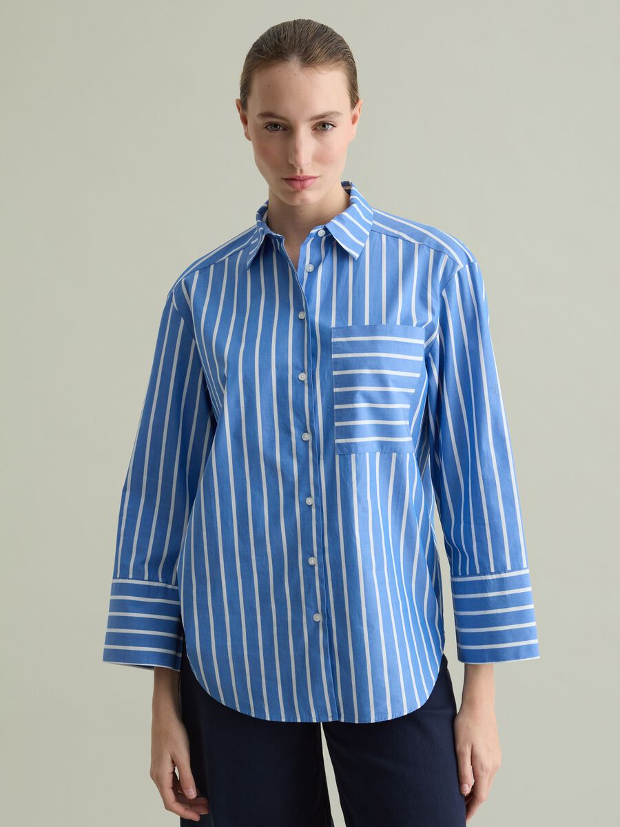 Cotton shirt with pocket_0