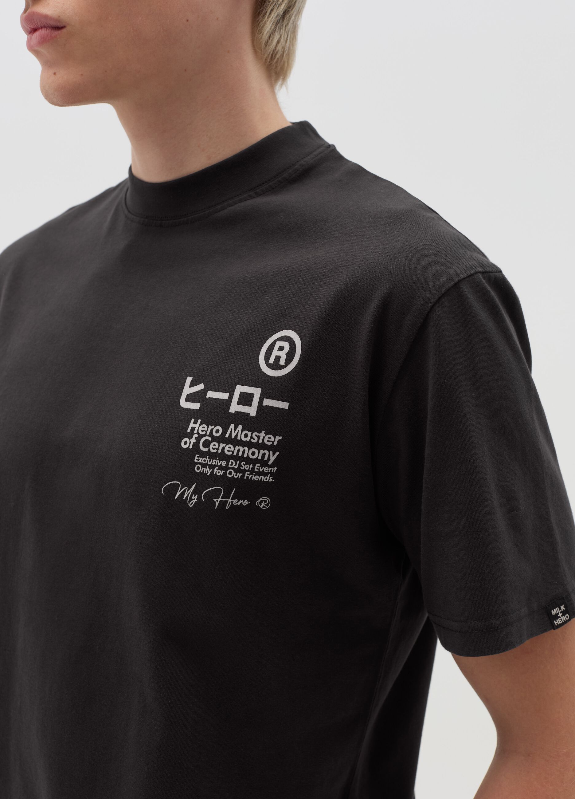 T-shirt in cotone con stampa