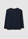 Children's Blue Cotton Regular Fit Sweater_1