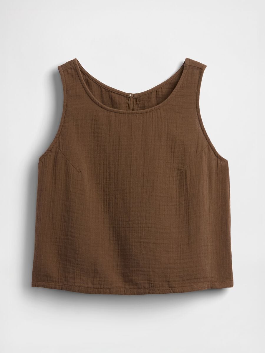 Pure cotton tank top_0