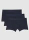 Set of three-pack cotton stretch blue regular fit boxers_4