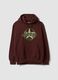 Brown cotton-blend hoodie with Jeep print, relaxed fit_4
