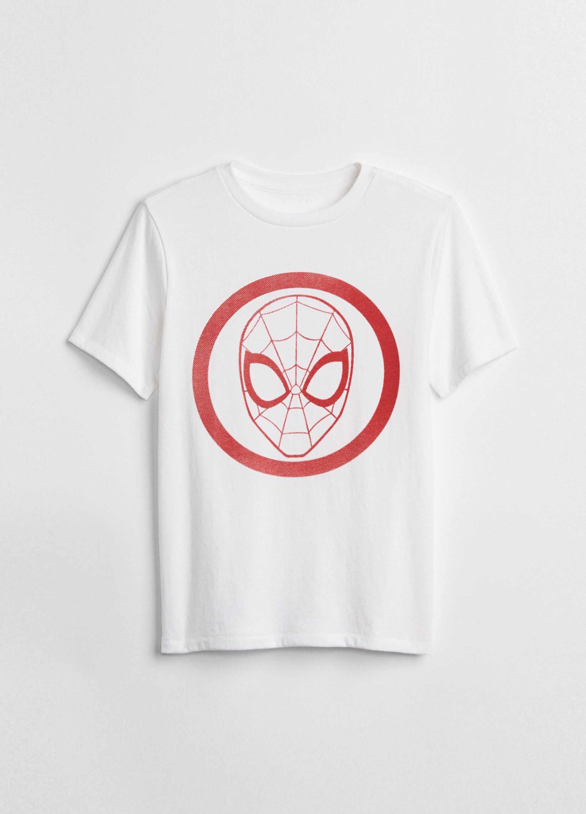 Marvel Spider-Man print cotton T-shirt