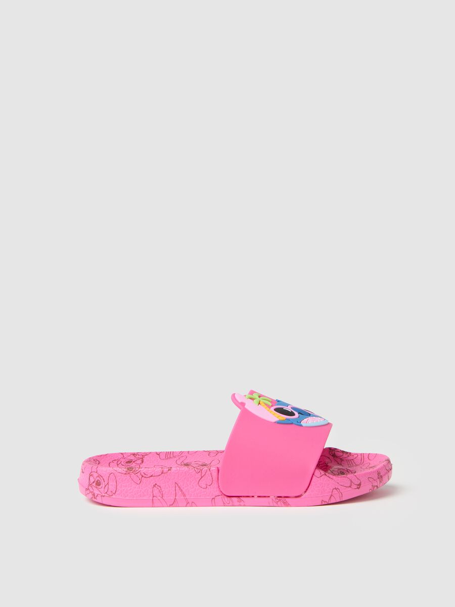 Pink PVC Disney character girl's sandals_0