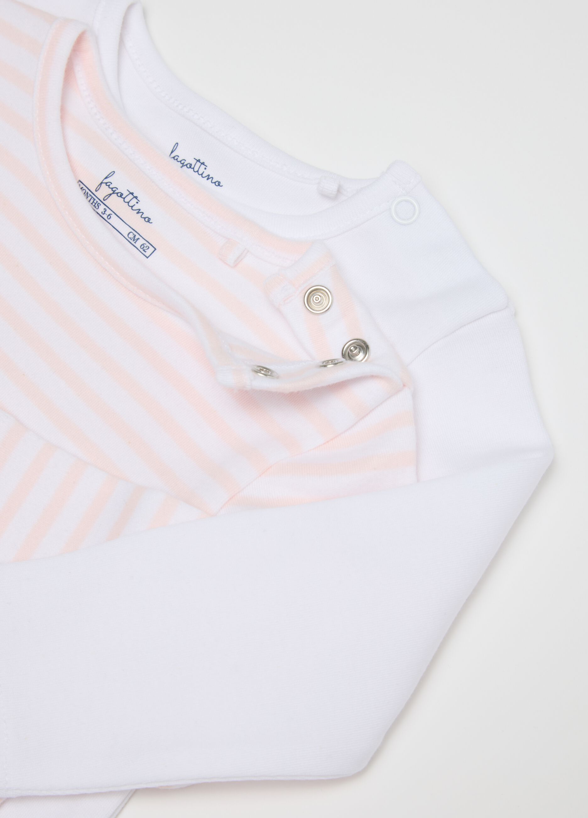 Bipack body da neonato in puro cotone multicolor