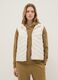 White padded regular fit gilet with zip_0