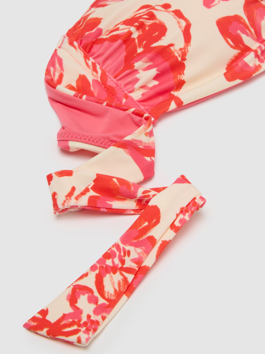 Women's Multicolour Stretch Bikini Top_5