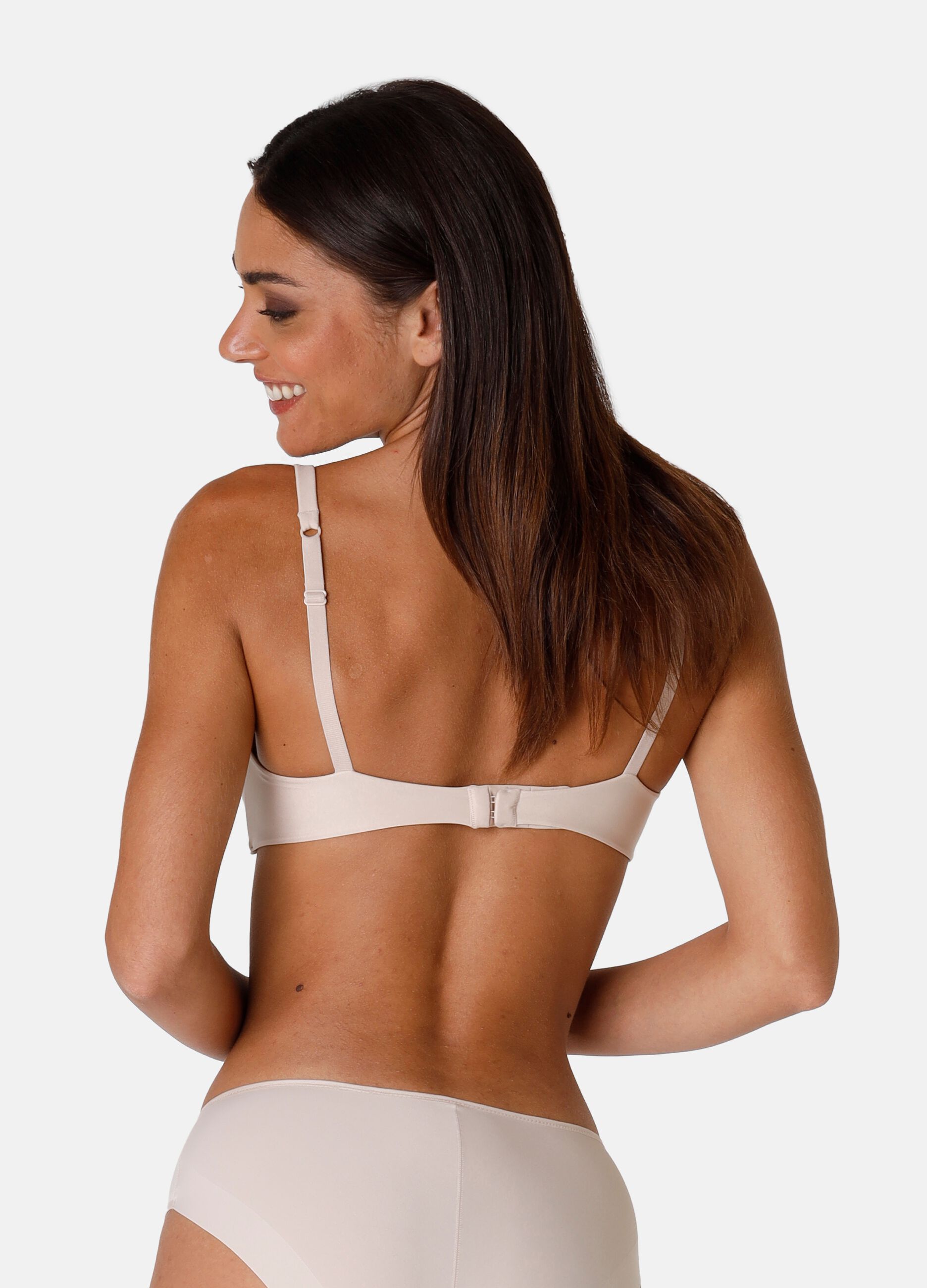 Invisible Lift triangle bra with underwiring