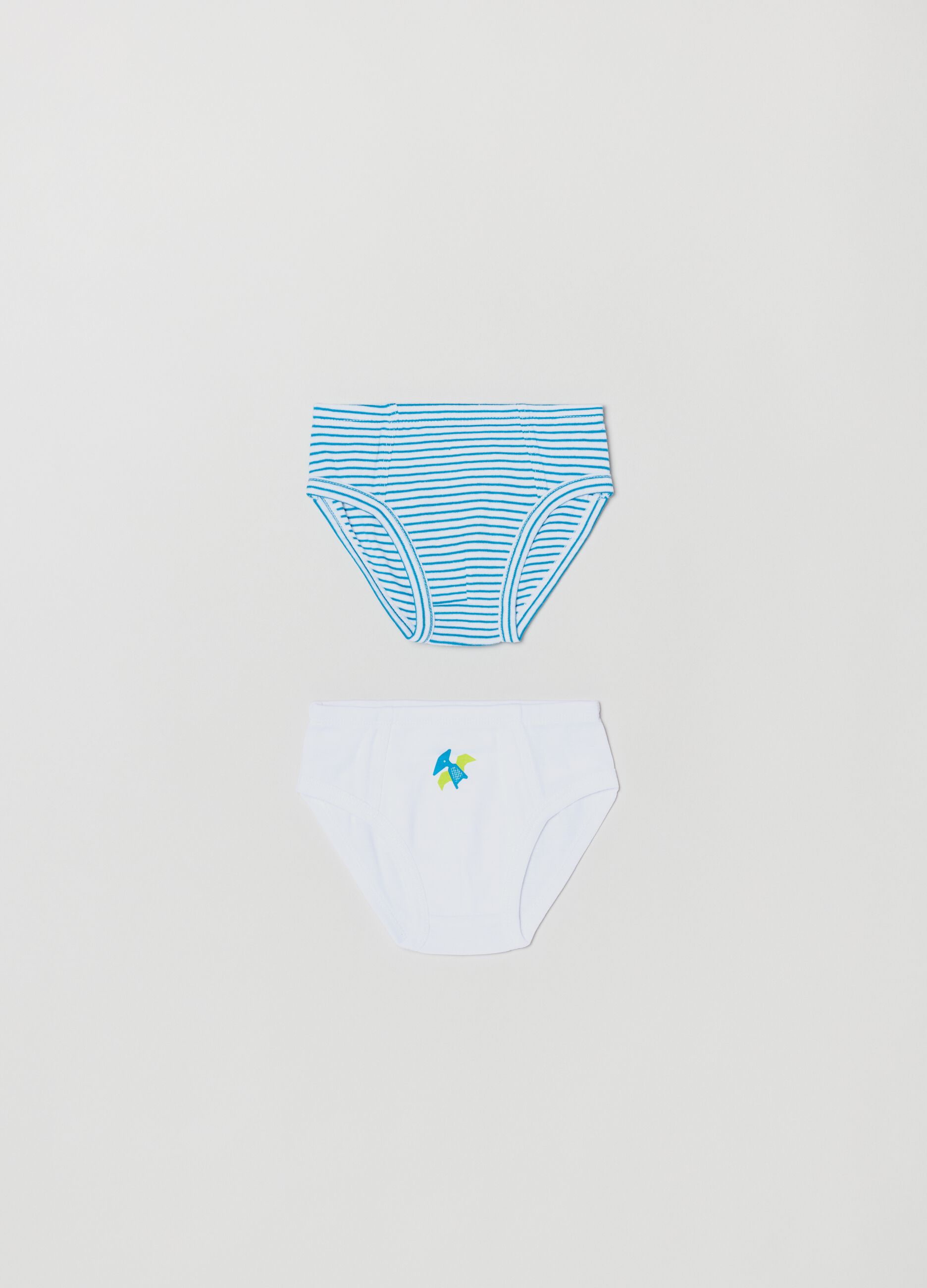 Bipack slip in cotone con stampa _0