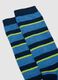 Children's long socks tripack in multicolour cotton blend_1