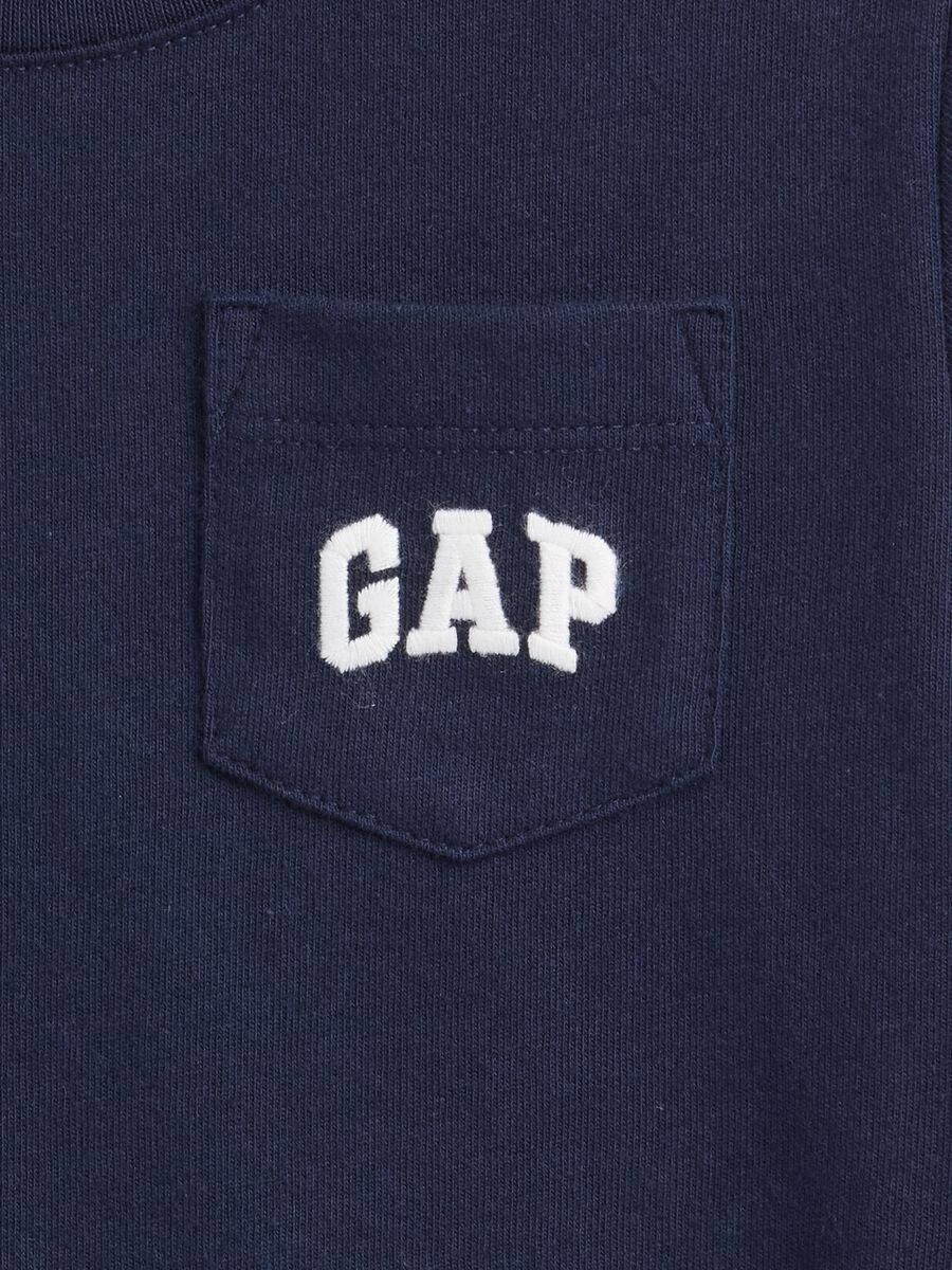 Long-sleeved Blue Cotton Shirt_2