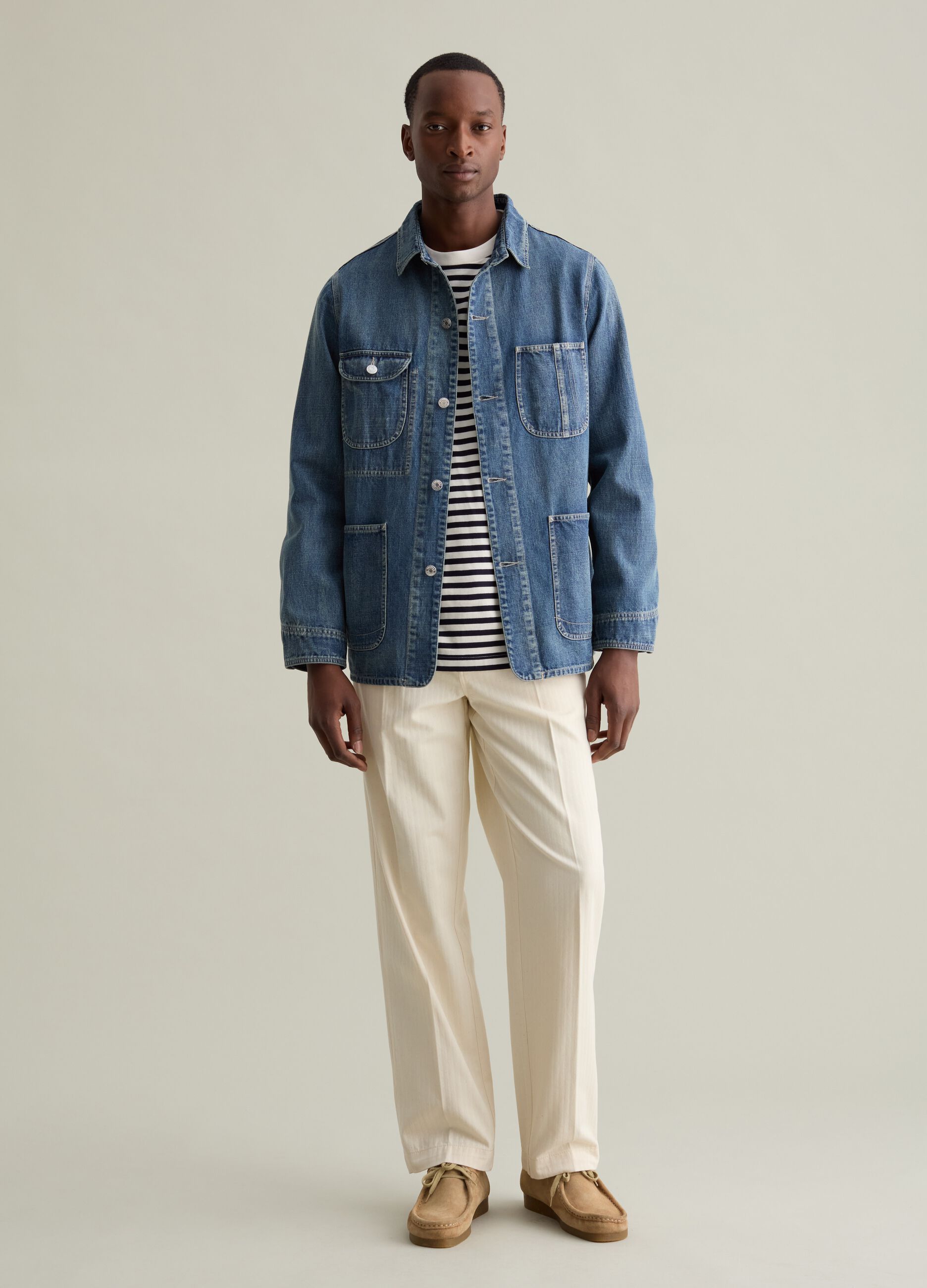 Shacket in denim