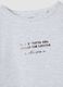 T-shirt grigia in cotone organico elasticizzato con scritta slim fit_2