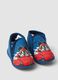Blue Mickey & Friends print slippers for baby and toddler_2