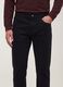 Black pure cotton five-pocket trousers_1