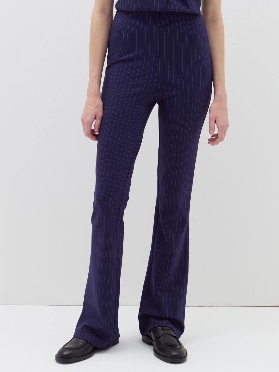 Leggings flare fit stretch_1