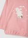 Girls' pink pure cotton pyjama regular fit_2